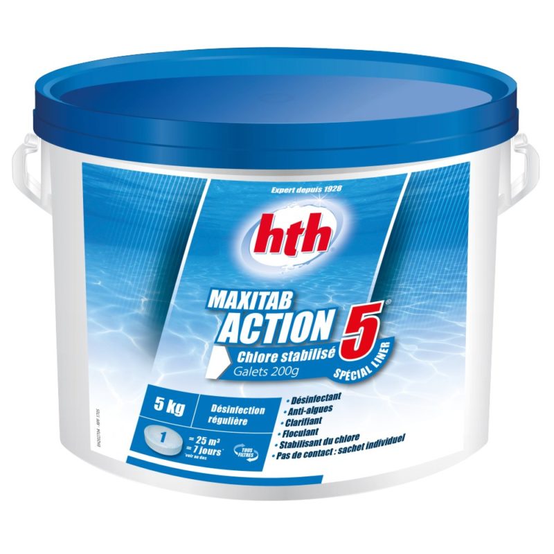 ACTION 5 spécial liner hth entretien piscine bulles de rêves 90000 belfort
