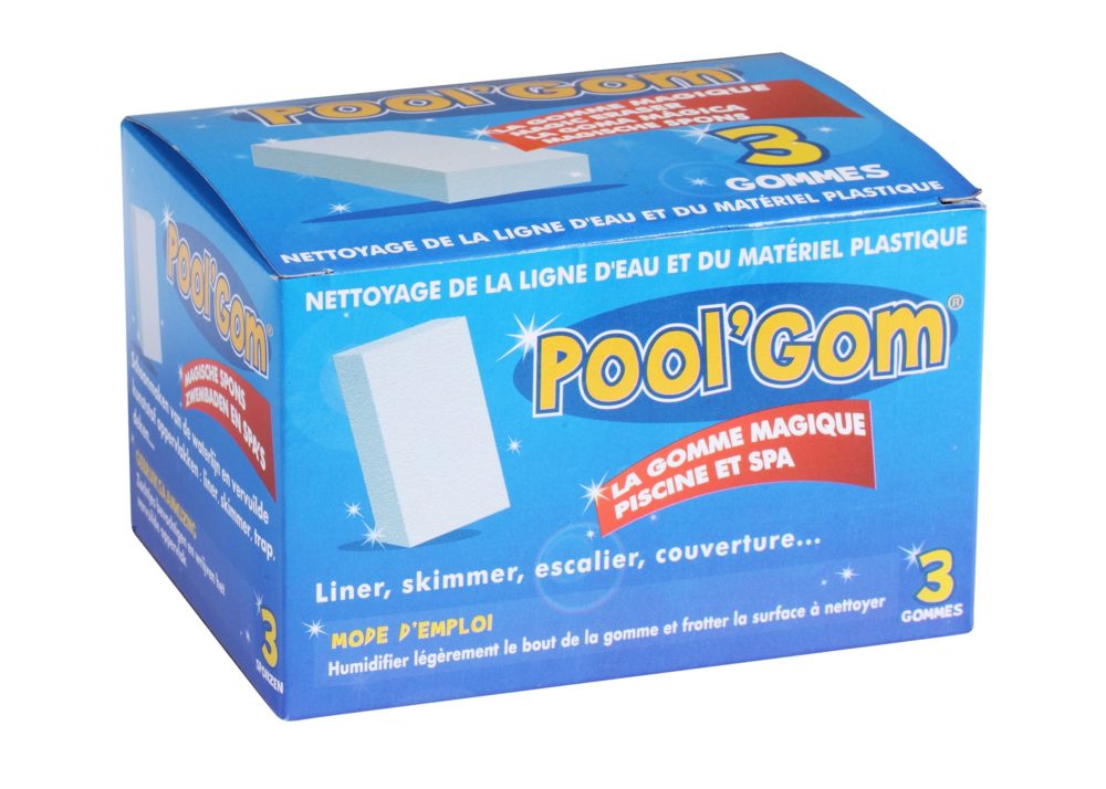 pool gom nettoyant piscine