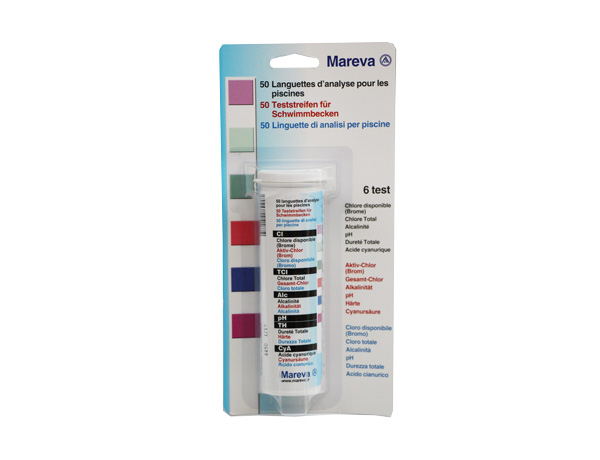 mesure PH et chlore mareva