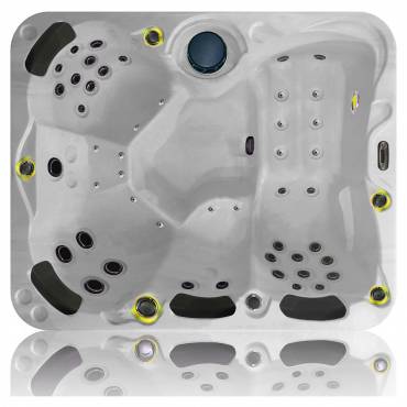 spa O447 5 places , 1 couchette BE WELL canada BULLES DE REVES 90000 belfort