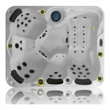spa O460 5 places , 1 couchette BE WELL canada BULLES DE REVES 90000 belfort